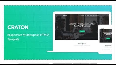 Craton - Responsive Multipurpose HTML5 Template | Themeforest Templates