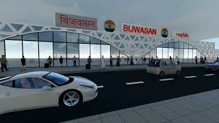 Bijwasan Railway Station Redevelopment Project In New Delhi Irsdc Projects 3D Raliway Station