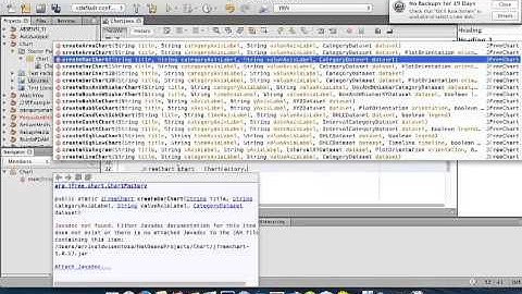 How to make a Chart in Java (JFreeChart)