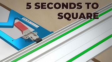 Track Saw Guide Rail Square - Presenting the GRS-16 PE