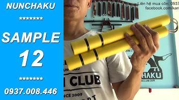 [NUNCHAKU REVIEW - Sample #12] Côn nhị khúc xốp Lý tiểu Long. Thông số độ dài, cân nặng, thân côn