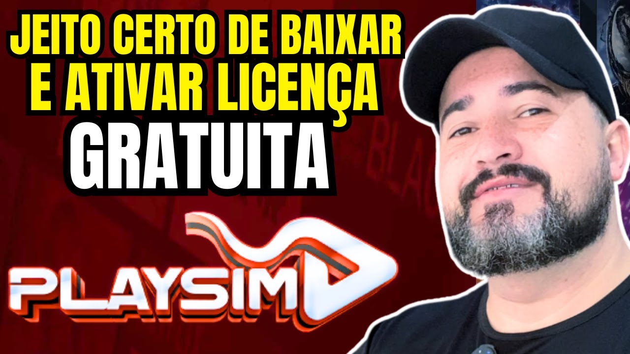 🎯 COMO BAIXAR O PLAY SIM E ATIVAR SUA LICENÇA GRÁTIS (PASSO A PASSO 2025)