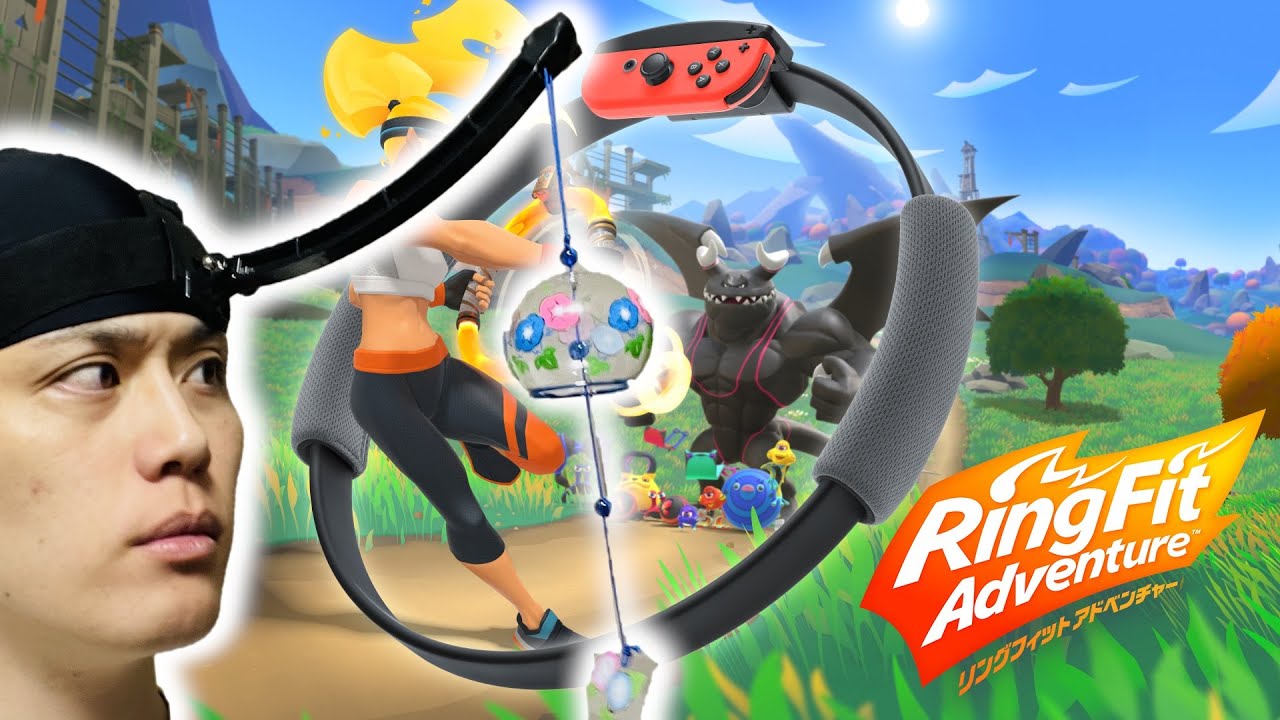 Live] Ring Fit Adventure: Don't ring the wind chimes attached to