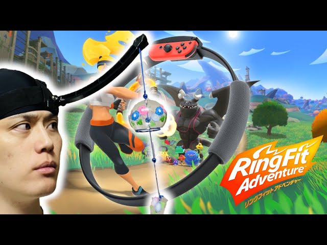 Live] Ring Fit Adventure: Don't ring the wind chimes attached to