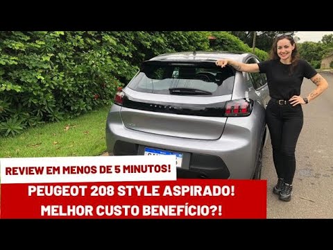 PEUGEOT 208 STYLE ASPIRADO - SERÁ QUE ELE É O MELHOR CUSTO BENEFÍCIO DO SEGMENTO DE COMPACTOS? 🤔