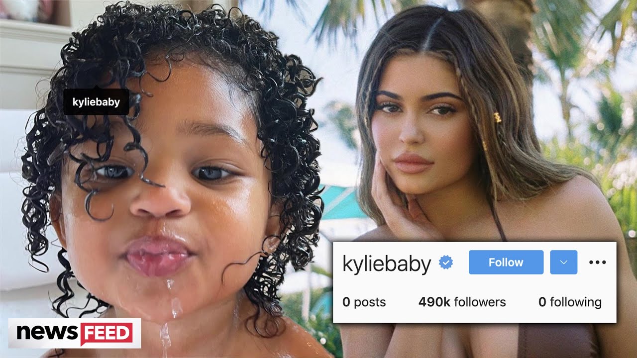 Stormi MODELING For Kylie Jenner's 'Kylie Baby' Product Line!