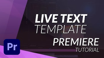 Live-tekstsjabloon uitgelegd + TUTORIAL