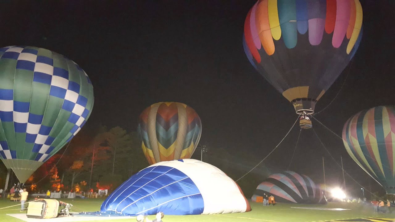 HOT AIR BALLOON FESTIVAL 'OWL 0 WEEN' 2015 KENNESAW, GA YouTube
