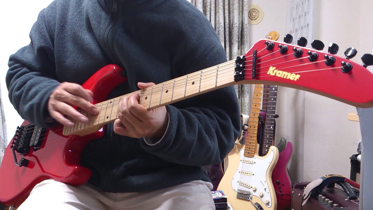 Van Halen - Panama cover ( kramer 84 baretta)