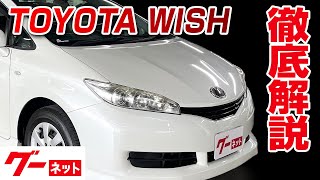 トヨタ ウィッシュ 系 1 8x グーネット動画カタログ 内装からオプションまで徹底解説 Youtube
