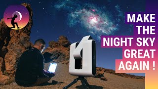 How to experience a space adventure travel  (feat. Stellina telescope)