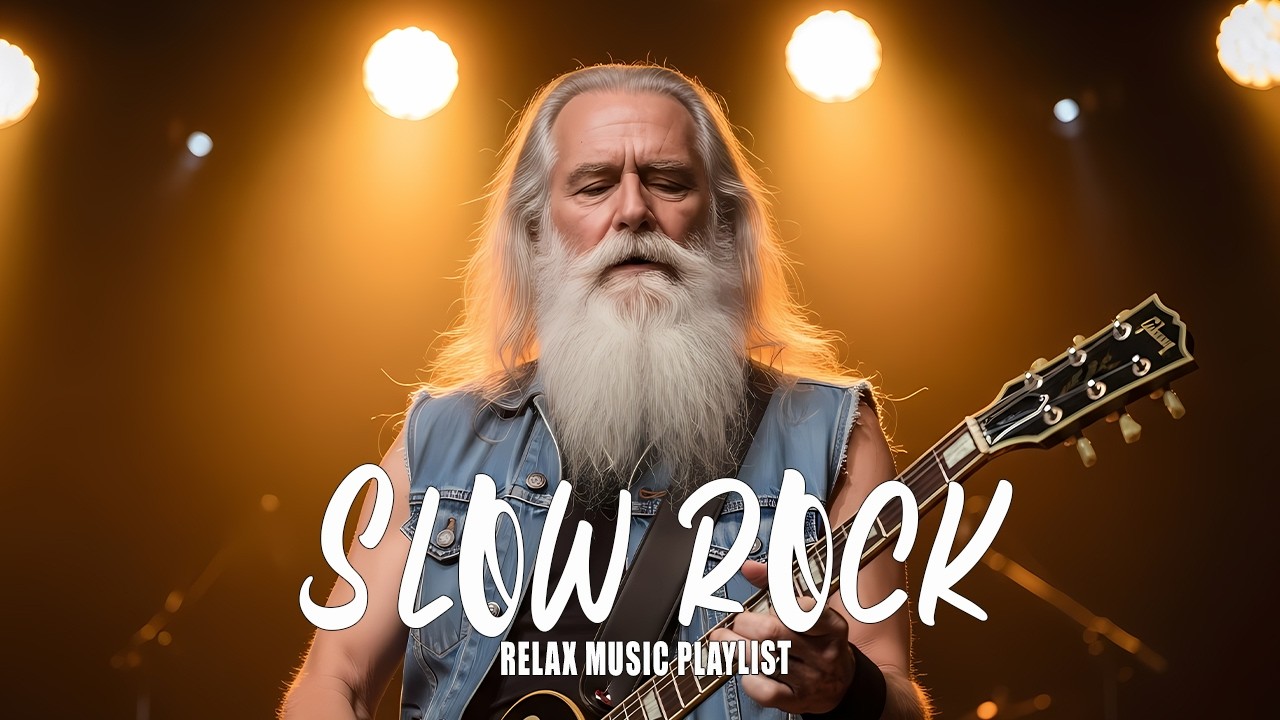 Late Night Slow Rock 🎸 Deep Ballads That Feel Real