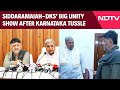 Siddaramaiah-DK Shivakumar's Big Unity Show After Karnataka Tussle