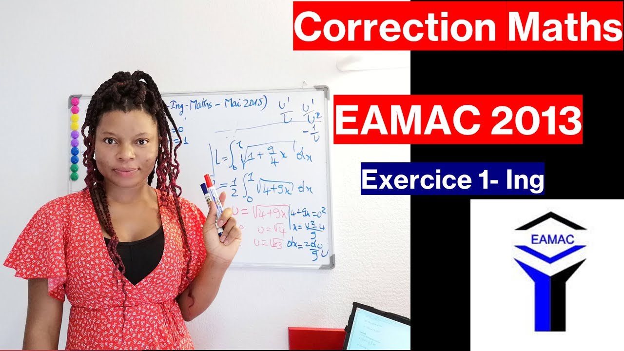 Correction  Maths Concours EAMAC-Cycle Ingénieur, Mai 2013-Exercice 1
