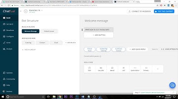 Building a Facebook Chatbot in Chatfuel Quick Replies for User Navigation