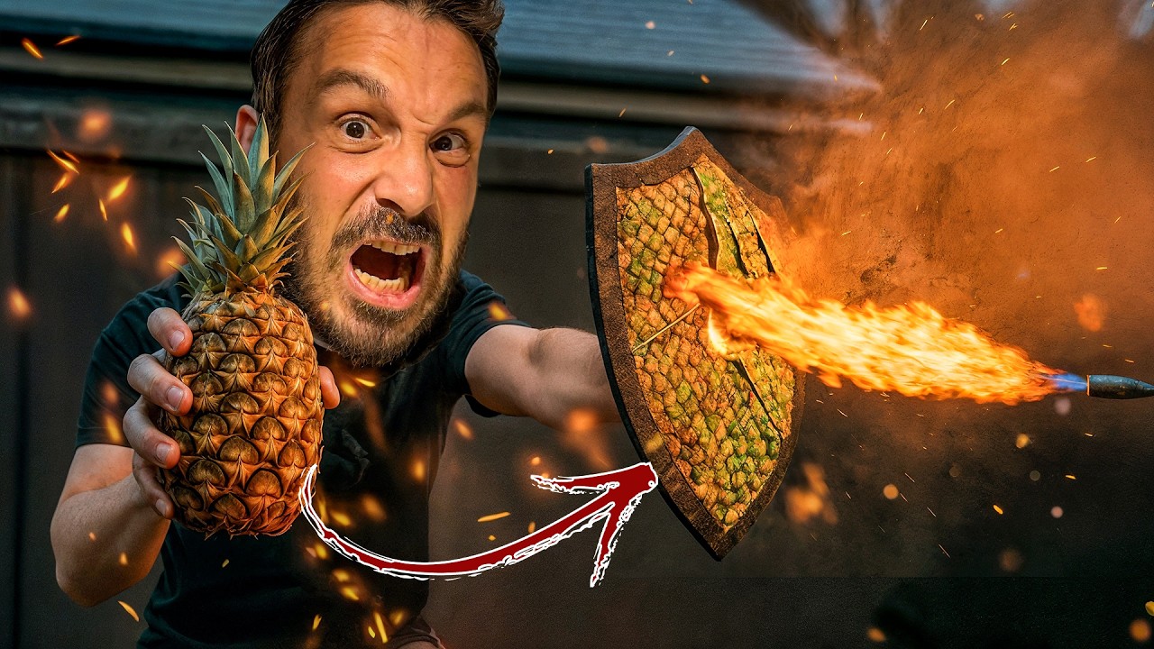 ANANASTAN ATEŞ KALKANI YAPTIM’ #urasyapar