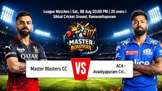 Master Blasters CC (VS) ACA -Avaniyapuram