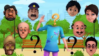 Motu Paltu mighty raju shin chan little singam rudra cartoon game cartoon Game Video screenshot 5