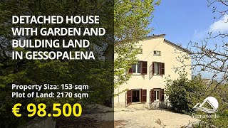 𝐃𝐞𝐭𝐚𝐜𝐡𝐞𝐝 𝐇𝐨𝐮𝐬𝐞 𝐟𝐨𝐫 𝐒𝐚𝐥𝐞 𝐢𝐧 𝐈𝐭𝐚𝐥𝐲 • 𝐀𝐛𝐫𝐮𝐳𝐳𝐨 𝐰𝐢𝐭𝐡 𝐆𝐚𝐫𝐝𝐞𝐧, 𝐁𝐮𝐢𝐥𝐝𝐢𝐧𝐠 𝐋𝐚𝐧𝐝 𝐚𝐧𝐝 𝐒𝐭𝐮𝐧𝐧𝐢𝐧𝐠 𝐕𝐢𝐞𝐰 € 𝟗𝟖.𝟓𝟎𝟎