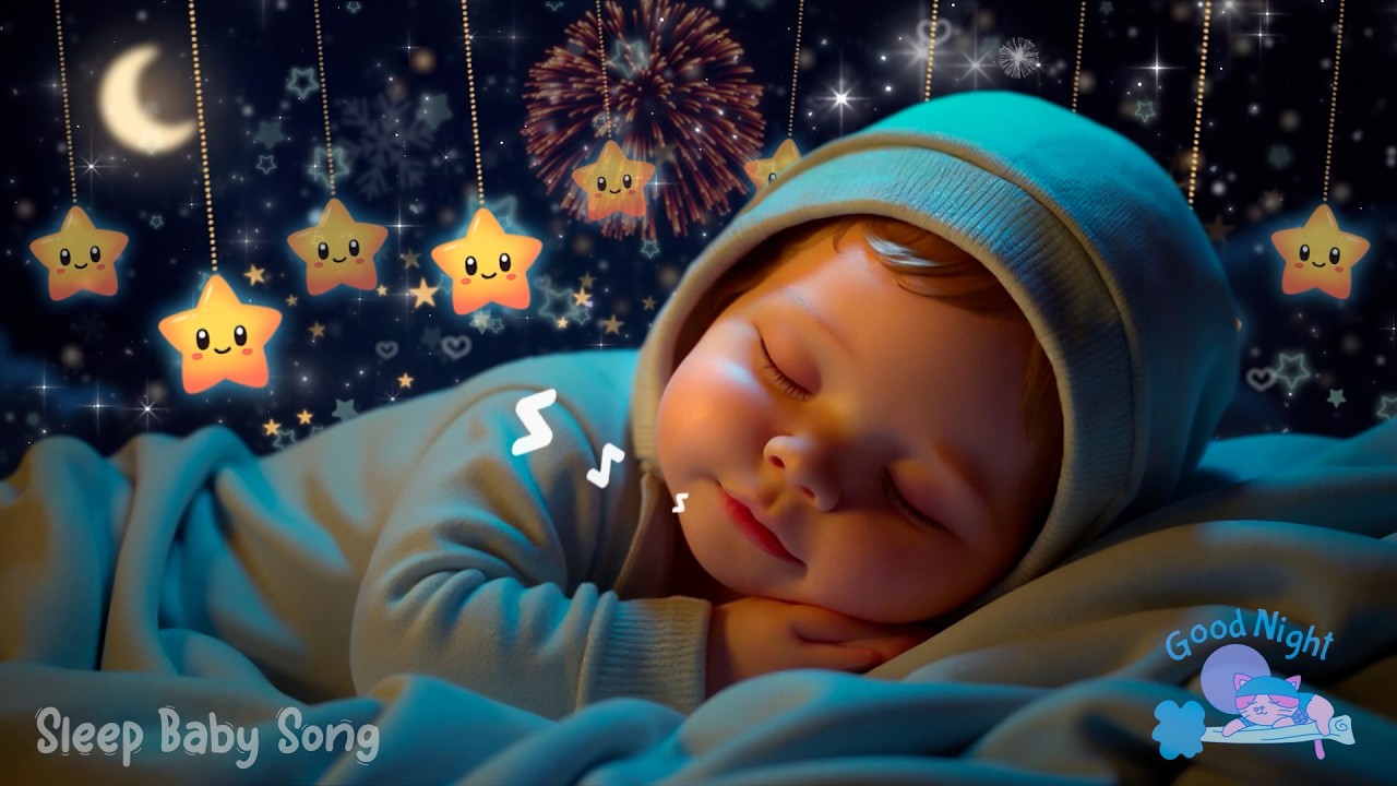 [NO ADS] Baby Sleep Music🎶Fast Baby Sleep in 3 Minutes🌙Calm Sleep Melodies💖Mozart & Brahms Lullabies