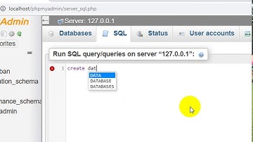 How to Create a Database from a Script in PHPmyAdmin