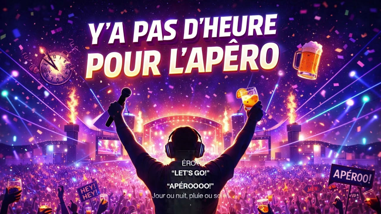 Y'a pas d'heure pour l'apéro