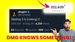 Is Dmg Leaking Destiny 3  Petition Beats All Time Concurrent Player Count