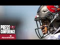 Tristan Wirfs on Relationship With Donovan Smith, Rookie Season | Press Conference