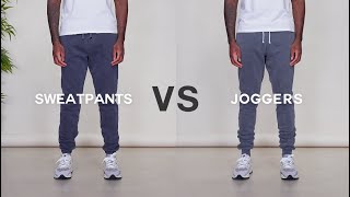 Sweatpants vs Joggers | Whats The Difference