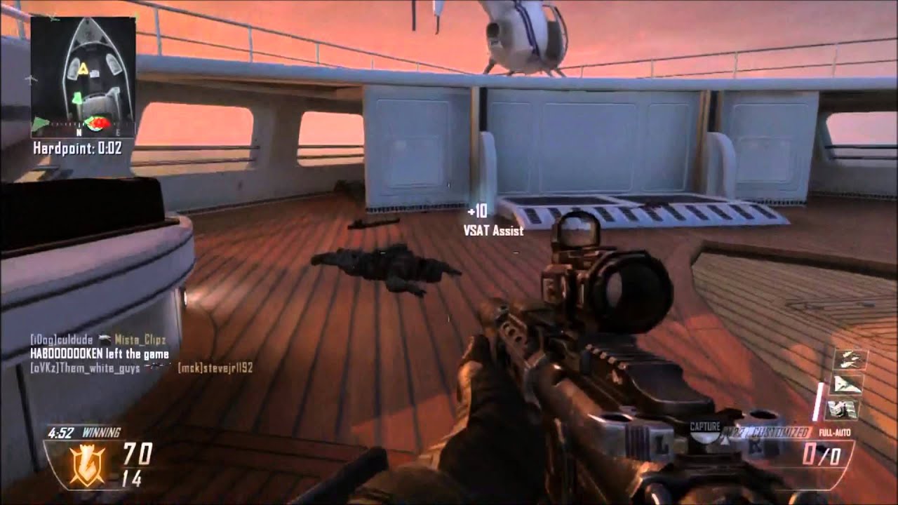 Black Ops 2: World Record on Hijacked + 100 Plus + 119 KD + 117 Killstreak + Nuclear