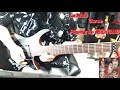 La'Mule - Curse【元麺がギター弾いてみた tab】Strandberg J7