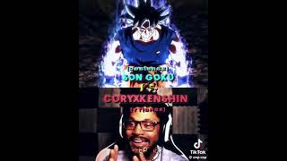 coryxkenshin vs goku