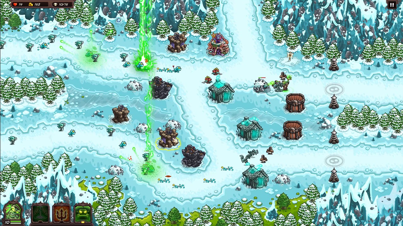 Kingdom Rush Vengeance: Das Eis Bricht Kampagne Veteran