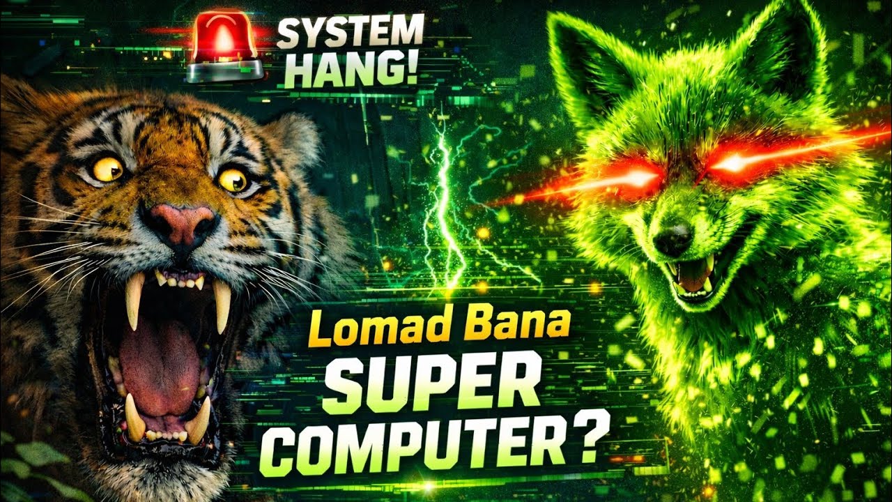 Sher ko HANG karne wala Lomad 😱 | Jungle ka Super Computer | Funny Jungle Story