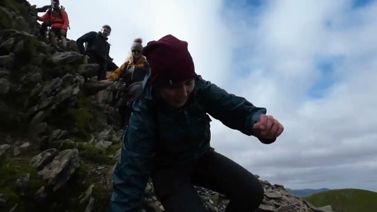 The Descent  Nucmed Helvellyn-Swiral Edge-Glenriding