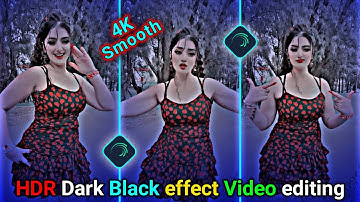 alight motion hdr Cc Dark Blue effect Video editing tutorial | Technical Asmatali