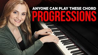 Beautiful & Easy Chord Progressions For Piano Beginners