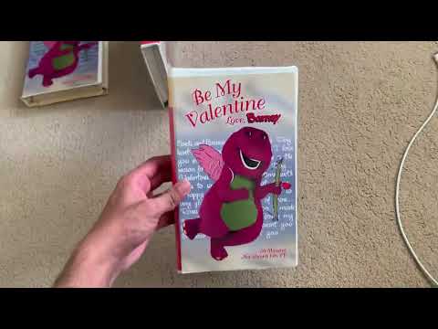 Be My Valentine: Love Barney 2000 VHS (3 Copies)