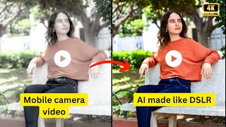 Secret Ai app converts worst videos into 4K