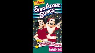 Opening & Closing To Disney's Sing Along Songs: The 12 Days Of