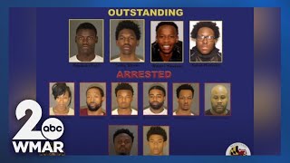 Drug organization takedown in South Baltimore