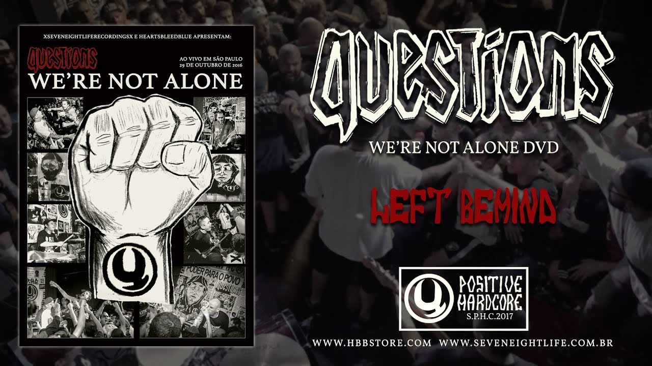 Watch Questions - Left Behind (Live) on YouTube Watch Questions - Left Behind (Live) on YouTube