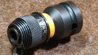 DeWalt 1/2" Drive to 1/4" Hex Impact Adapter Review