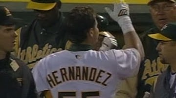 Hernandez hits a go-ahead RBI double in the 6th