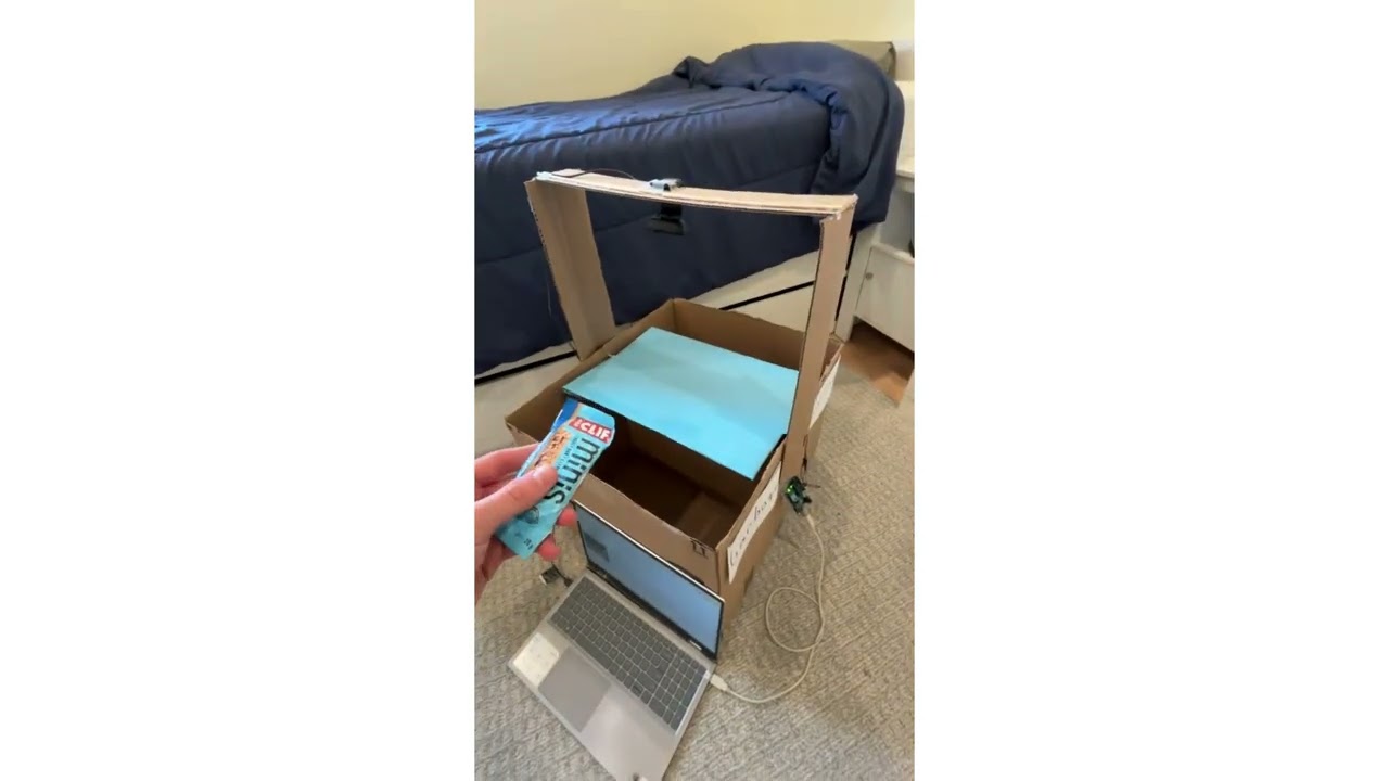 AI Computer Vision Trash Sorting Robot