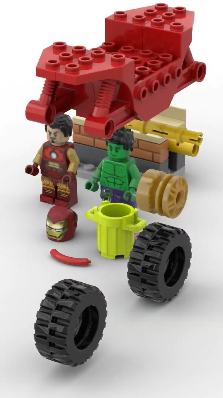 ワンピなど最旬ア！ 76287 Lego Iron #newmusic #shorts Hulk The and Bike with Man アクセサリー