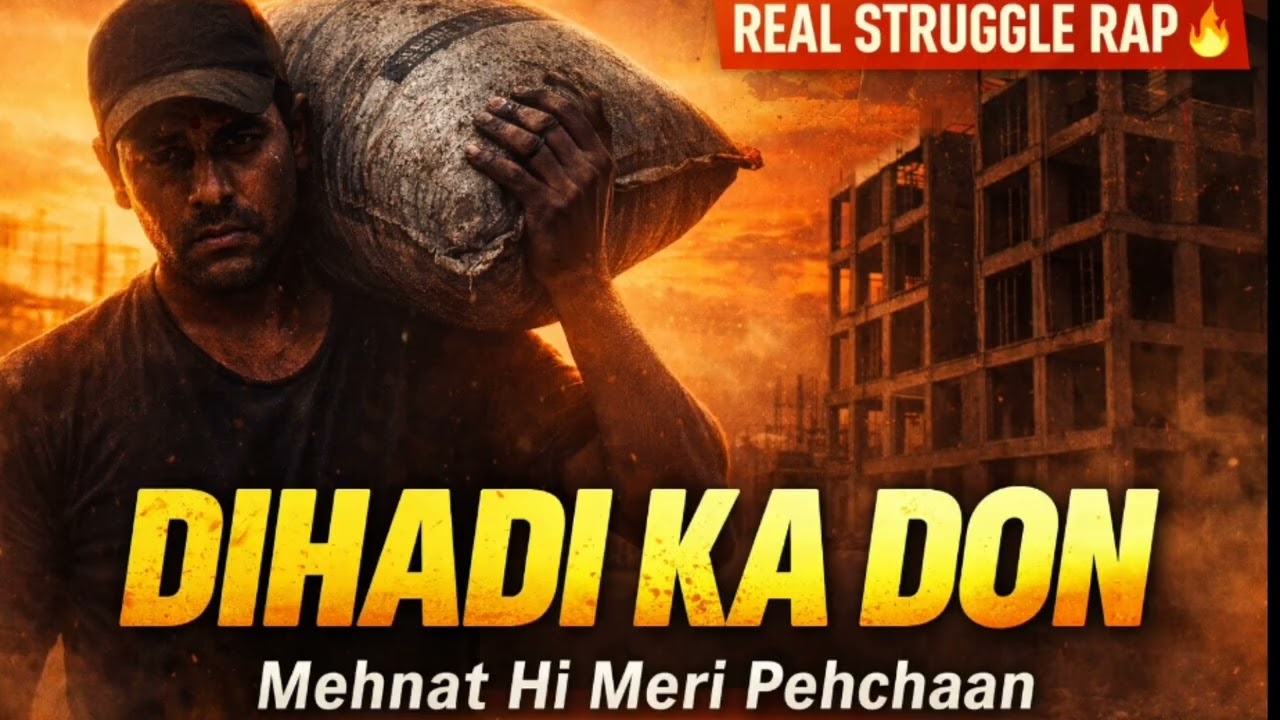 Ghar Ke Liye Ladta Hoon 😔🔥 | Dihadi Majdoor Rap | Heart Touching Street Song