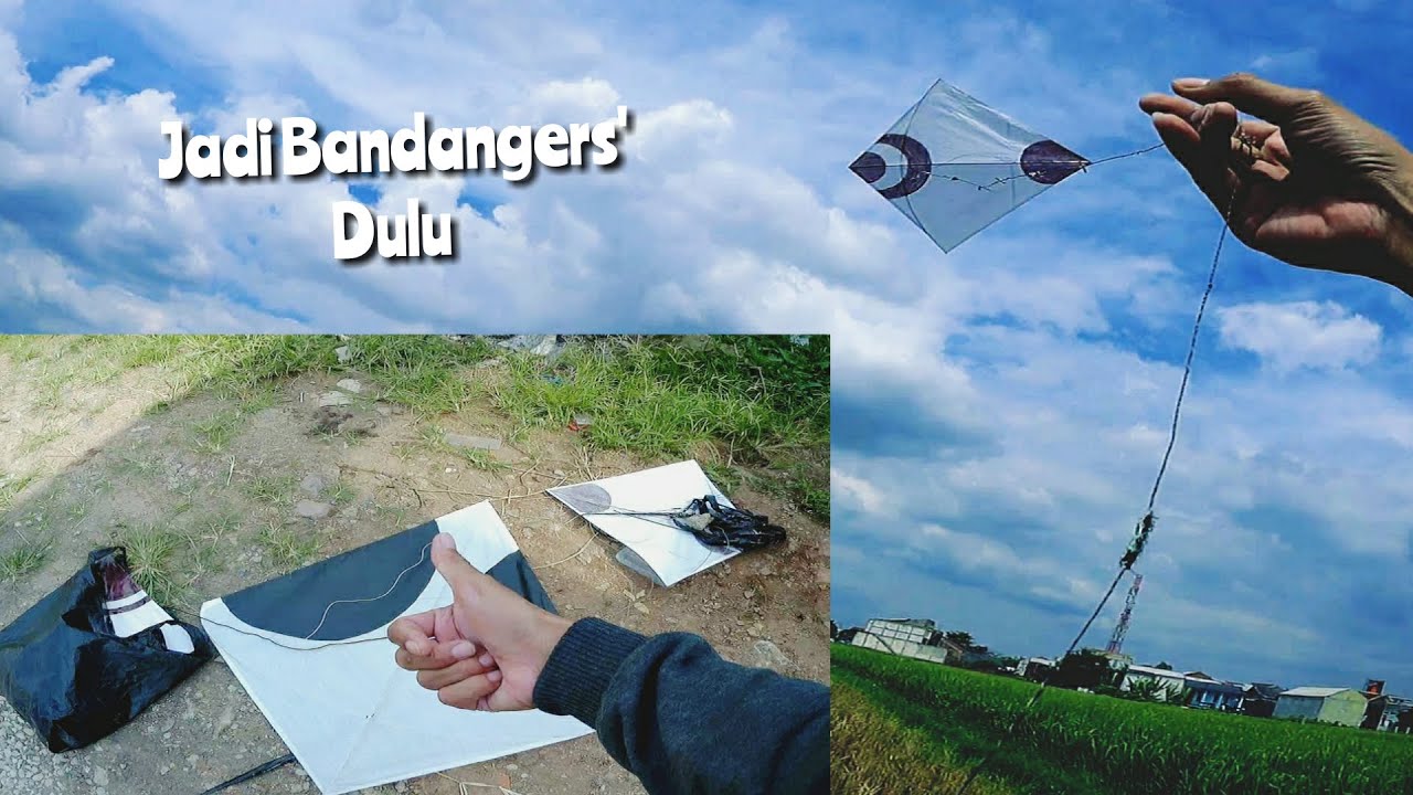 Ngebandang Layangan Gede Nyungsep Ke Genteng Kena Buntutnya - Kite Hunting