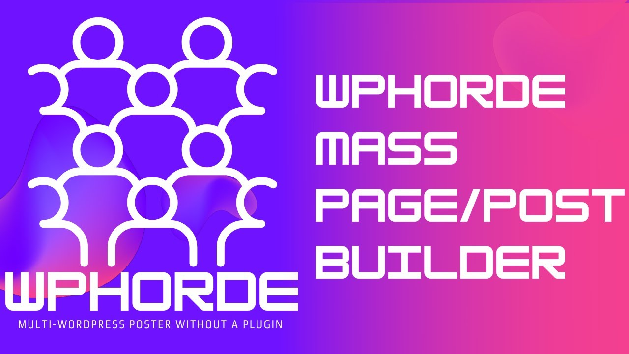 Mass Page Builder SaaS based Wordpress Demonstration