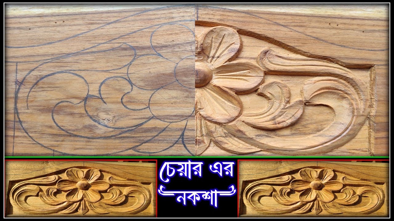 wood carving finishing techniques🔥Very easy wood carving creative ideas